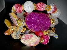 Load image into Gallery viewer, Pretty in Pink Set (Moonstone/Quartz)