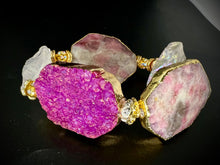 Load image into Gallery viewer, Pretty in Pink Set (Moonstone/Quartz)
