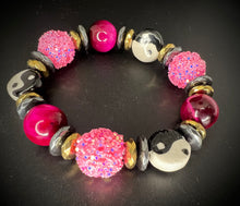 Load image into Gallery viewer, Yin and Rose Bracelet