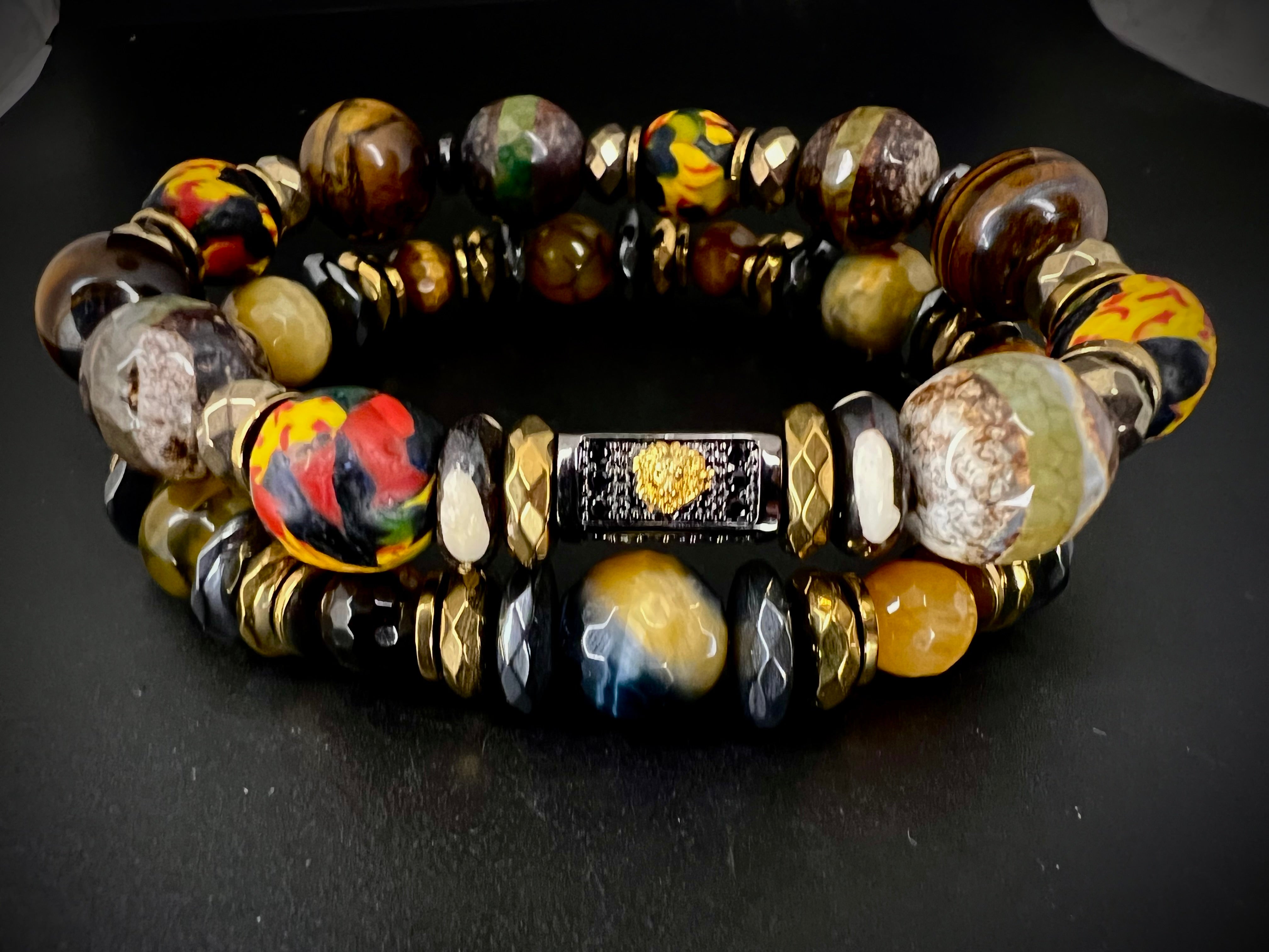 Tiger Eye/Agate (Lion Focal)